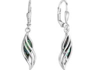 Vivance Paar Ohrhänger 925-Sterling Silber rhodiniert Abalone