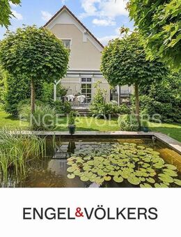 Grüne Oase: luxuriös modernisierte Altbau-Villa mit idyllischem Garten - Barsbüttel