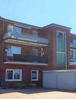 Großz. Obergeschosswohnung mit Balkon und Garage in zentraler Lage von Papenburg-Obenende - Papenburg