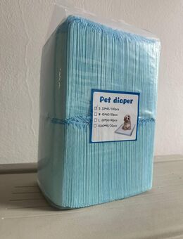 100 saugfähige Hundetrainings-Pads – Größe S, unbenutzt - Ludwigslust