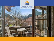 Absolut ZENTRALE & VOLLMÖBLIERTE 2-Zi. DACHGESCHOSSWOHNUNG mit BERGBLICK in OBERAMMERGAU - Oberammergau