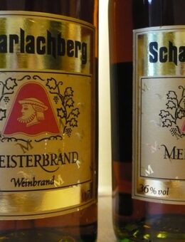 2 Flaschen Scharlachberg Meisterbrand Weinbrand - Bremen