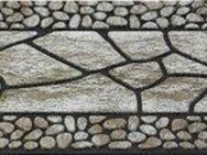 Andiamo Stufenmatte Outdoor, 2er Set, rechteckig, Höhe: 6 mm, Outdoor-Stufenmatten, Stein Motiv, Gartenbereich, Außenbereich