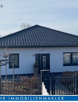 Neubau Einfamilienhaus im Bungalowstil im "Heideviertel" in Nietleben * letztes Grundstück in Südlage * - Halle (Saale)