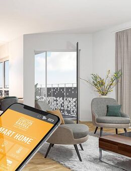 Familienwohnung | Süd-Loggia | offene Küche | Bad mit Wanne | Smart-Home | Abstellraum | Aufzug | TG - Erfurt