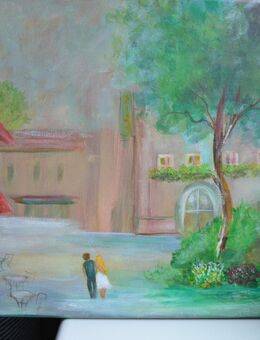 Wand Bild handgemalt - Celle