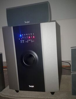 Teufel Concept 5.1Heimkino cf550/6sw + 4 x cf55fr + 1 x cf55c Titansilber Subwoofer Endstufe DEFEKT - Verden (Aller)
