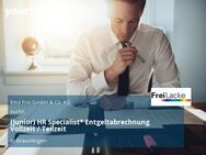 (Junior) HR Specialist* Entgeltabrechnung Vollzeit / Teilzeit - Bräunlingen