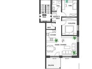 Neubau**Helle exclusive 3-Zi-Wohnung, KFW40 Plus, Süd -Balkon Erstbezug '22, geringe Nebenkosten - Deggingen
