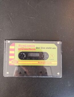 Benjamin Blümchen der Zoo zieht um, Folge 38, eine Audio Cassette - Essen