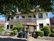 Gepflegte, großzügige Erdgeschosswohnung mit Garage, Carport und Terrasse - Crailsheim
