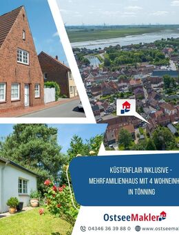 Tönning! Mehrfamilienhaus mit 4 Wohneinheiten inklusive Küstenflair - Tönning