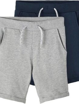 Name It Sweatshorts NKMVERMO 2P LONG SWE SHORTS UNB F NOOS (Packung, 2-tlg)