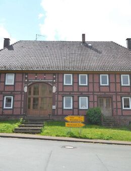 PREISREDUZIERUNG!!! Teilweise sanierungs-/renovierungsbedürftiger Resthof mit Anbau und Garagen! - Derental