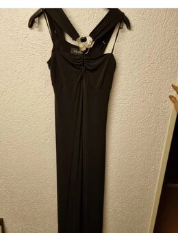 Einzelstück langes sexy Boutiquekleid Nicowa neu edel mit Steinschnalle Gr S/MEinzelstück langes sexy Boutiquekleid Nicowa neu edel mit Steinschnalle Gr S/M - Bochum