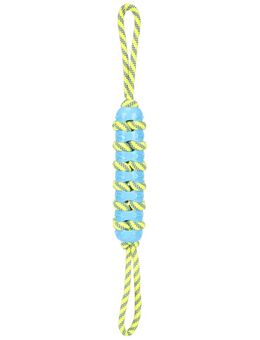 Flamingo Hundespielzeug Tofla Zerrseil und Stick - Ø 5 x L 55 cm