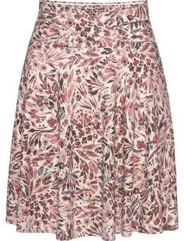 Vivance Jerseyrock mit Blumendruck, Minirock, Sommerrock