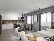 Wohnen und arbeiten kombinieren in Sassenberg! Neubau 2025! OG-Eigentumswohnung mit separatem Eingang! - Sassenberg