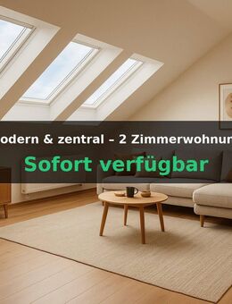 Lichtdurchflutete 2-Zimmerwohnung mit modernem Flair - zentral in Usingen - Usingen