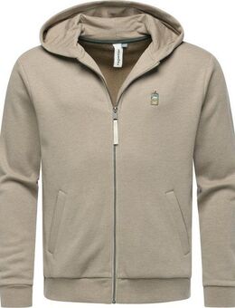 Ragwear Sweatjacke Natten EMB Weiche Herren Kapuzenjacke mit Stickerei