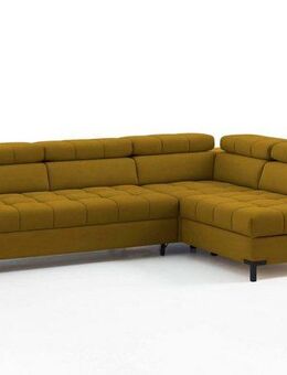 exxpo - sofa fashion Ecksofa Bocco, hochwertige Verarbeitung, toller Sitzkomfort, bequem, L-Form, wahlweise mit Bettfunktion u. Bettkasten, inkl. Kopfteilverstellung