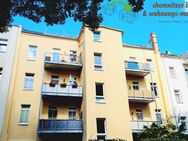 1x MIETE GESCHENKT! - 2-Raum-Wohnung mit neuem Fußbodenbelag, Balkon, Tageslichtbad & PKW-Stellplatz - Chemnitz