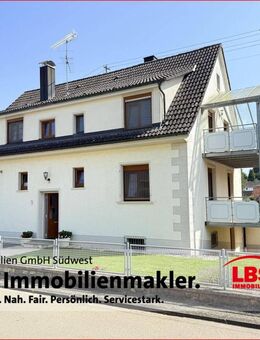 Gepflegtes Zweifamilienhaus mit großem Grundstück - Eigeltingen