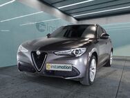 Alfa Romeo Stelvio, 2.2 JTDM Lusso Ti QLeder Dynamic Suspension digitales, Jahr 2021 - München