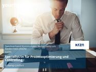 Spezialist/in für Prozessoptimierung und Controlling - Kamp-Lintfort