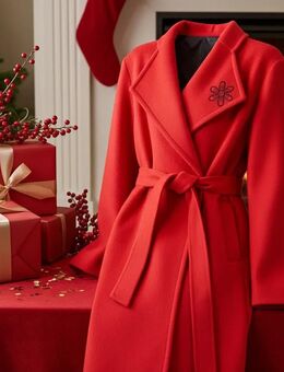 Cappotto Rosso Veneziano in Lana - München