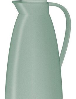 Alfi Isolierkanne ECO, mit Hartglaseinsatz, 1 l, (1-St), 12h heiß & 24h kalt, Drehverschluss mit bequemem Druckknopf