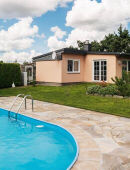 Einziehen. Abschalten. Genießen. Exklusiver Ferienbungalow in Seenähe - Wusterwitz