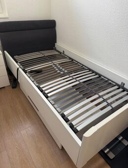 Einzelbett mit Bettkasten ca. 100x200 cm - Köln