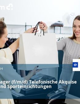 Sales Manager (f/m/d) Telefonische Akquise Fitness - und Sporteinrichtungen - Bremen