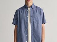 Gant Kurzarmhemd REG OXFORD SHIRT Gant-Stickerei