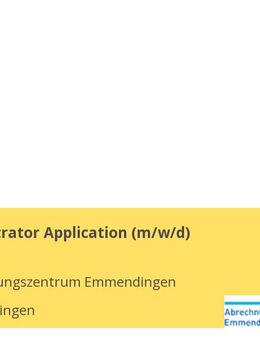 IT Administrator Application (m/w/d) - Emmendingen