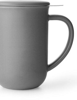Viva Tasse Balance, Edelstahl, Porzellan, Porzellan, mit Teesieb und Deckel, 500 ml