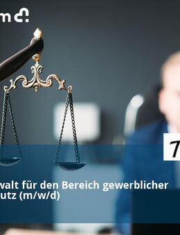 Rechtsanwalt für den Bereich gewerblicher Rechtsschutz (m/w/d) - München