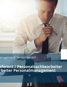 Personalreferent / Personalsachbearbeiter / Sachbearbeiter Personalmanagement (m/w/d) - Gera