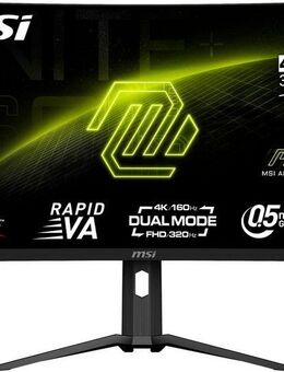 MSI MAG 321CUPDF Curved-Gaming-Monitor (80 cm/32 ", 3840 x 2160 px, 4K Ultra HD, 0,5 ms Reaktionszeit, 160 Hz, Rapid VA)