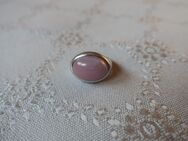 Milky Kunzit Ring 925er Silber hellviolett silber cabochon Größe 17 HSE24 - Niddatal