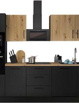 BASIC by Balculina Küchenzeile Turin, Breite 280 cm, wahlweise mit E-Geräten