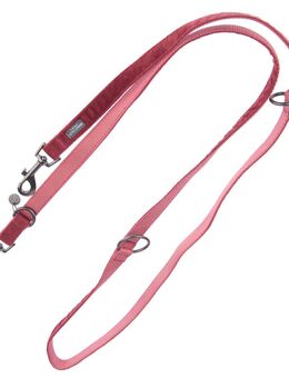 Nomad Tales Blush Hundeleine, rosé - 200 cm lang, 20 mm breit