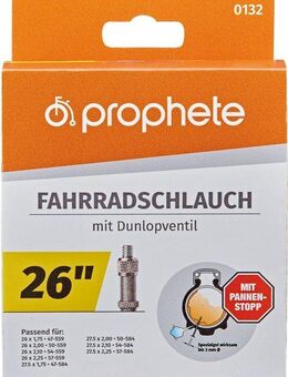 Prophete Fahrradschlauch Fahrradschlauch, 26 Zoll (66,04 cm)