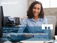Managementassistenz Wohnungsmodernisierung (m/w/d) - Chemnitz