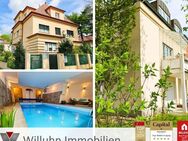ENSEMBLE! Villa mit 390m² | Schwimmbad | TG mit 7 Stellplätzen + MFH 377 m² mit Wohnen & Gewerbe - Leipzig
