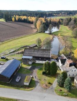Historisches Anwesen "Mühle" in Alleinlage - Helmbrechts