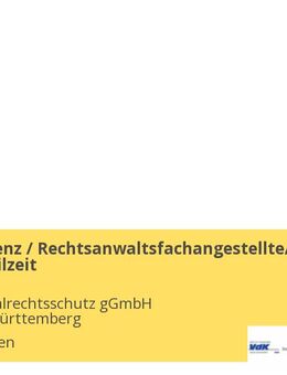 Büroassistenz / Rechtsanwaltsfachangestellte/r (m/w/d) Teilzeit - Waiblingen
