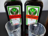 2 neue Flaschen Jägermeister 0,7 Liter + 2 neue Gläser - Schwabmünchen Zentrum
