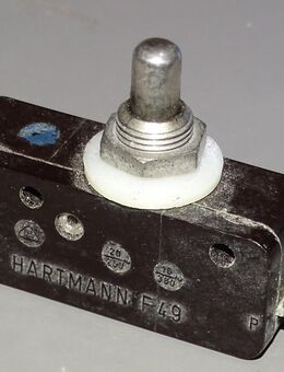Hartmann Schalter Serie F 49 bakelit Oldtimer - Spraitbach